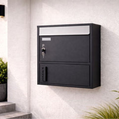 Wandbrievenbus voor pakjes