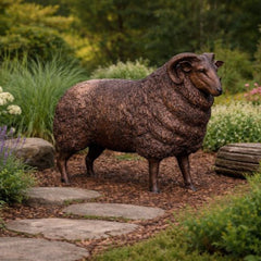Bronzen schaap - Doika