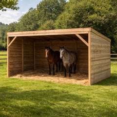 Paarden schuilstal - Doika