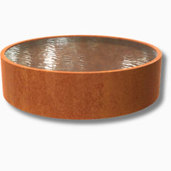 Ronde vijver cortenstaal - Doika
