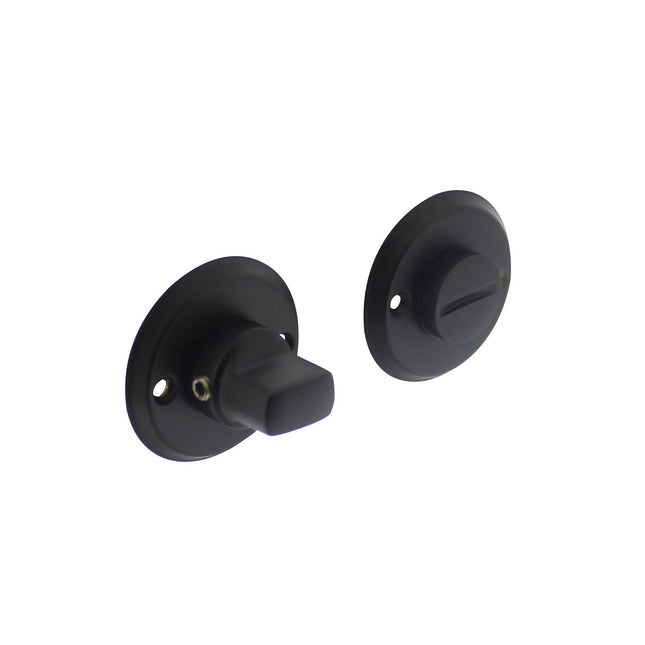 Intersteel Rosette toilet/bathroom closure screw hole matt black