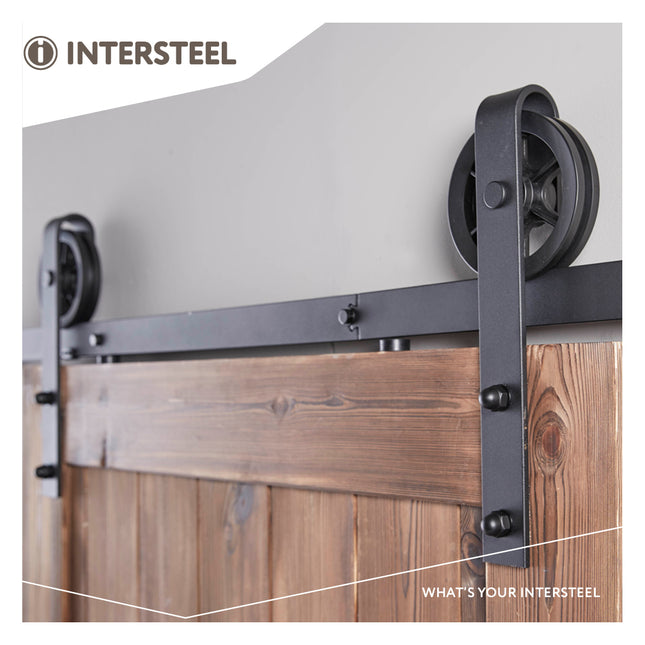 Intersteel Sliding door system Wheel matt black