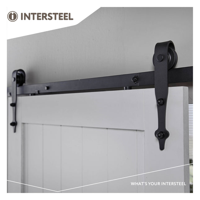 Intersteel Sliding door system Classic matt black