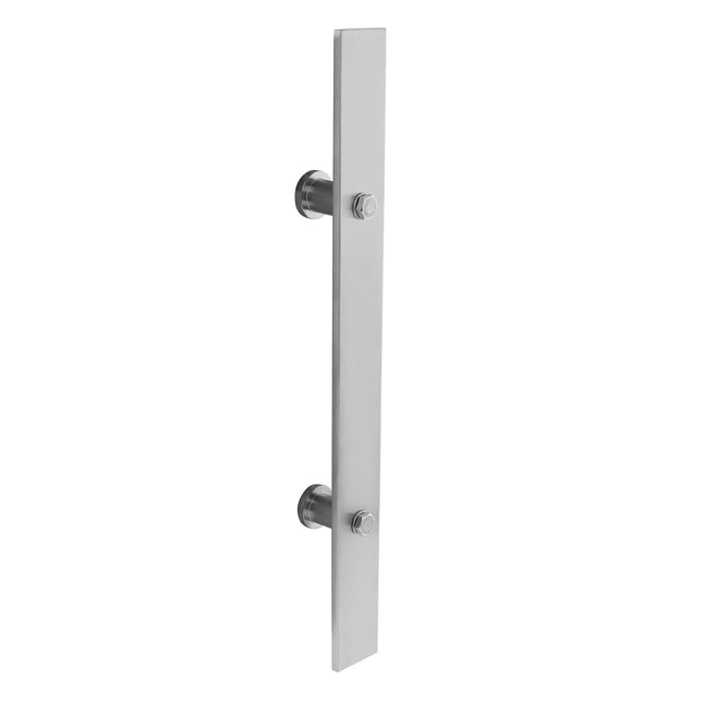 Intersteel Door handle 800 x 40 mm brushed stainless steel