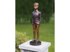 Bronzen beeld Jongen 42x11x15cm
