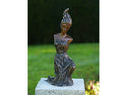 Bronzen beeld Moderne vrouw 40x18x15cm