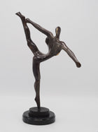 Bronzen beeld Moderne danser 42x15x34cm