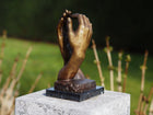 Bronzen beeld 2 Handen v Rodin 25x12x15cm