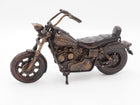 Bronzen beeld Moto 18x9x32cm