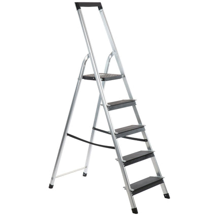 Escalo Aluminium trapladder 45.5x177x12 cm - 5 treden – Power Step