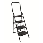 Escalo Trapladder Big  Step 4 Brede Tr. - Zwart