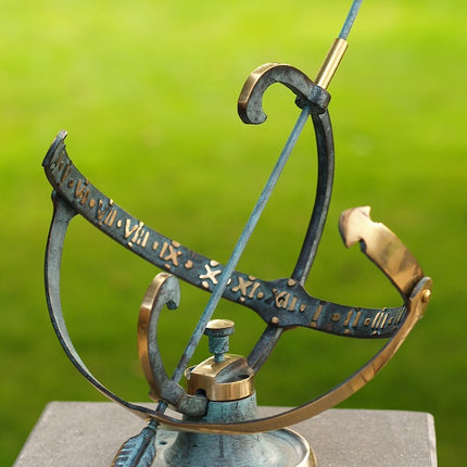 Bronzen Zonnewijzer 30x25x25cm