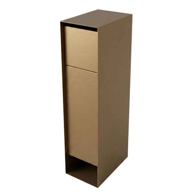 Geroba Pakketbrievenbus Pakun Staal Anodic Bronze