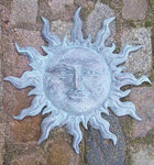 Bronzen beeld Kleine groene zon 45x3x45cm