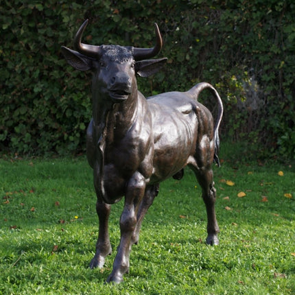 Bronzen beeld Stier 160x65x190cm 115kg
