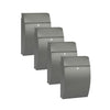 Practo Garden Brievenbussen Vancouver mat grijs | Set van 4 stuks