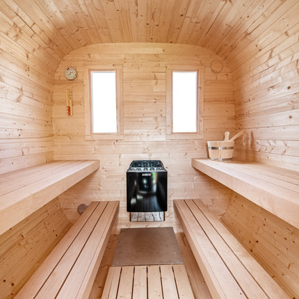 Tuindeco Harvia Trendy XE Kachel 9kW incl. besturing CF9 en 1 doos stenen