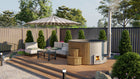 Tuindeco Hottub deluxe ø200 cm Thermowood