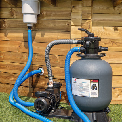 Tuindeco Luxe houten zwembad Playa Lagun 600 x 419 x 131 cm