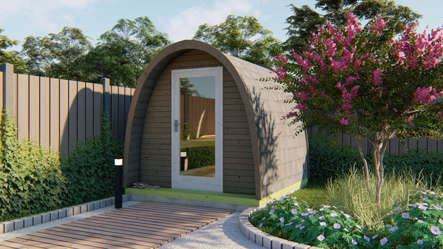 Tuindeco Sauna POD Tolva 260 cm | 38 mm | onbehandeld