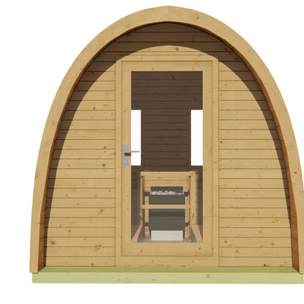 Tuindeco Sauna POD Tolva 260 cm | 42 mm | Thermowood