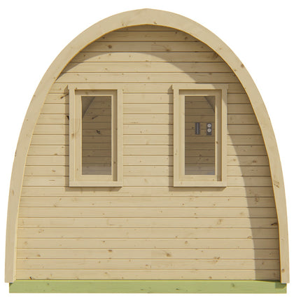 Tuindeco Sauna POD Tolva 400 cm | 38 mm | onbehandeld