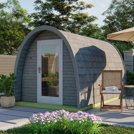 Tuindeco Sauna POD Tolva 400 cm | 42 mm | Thermowood