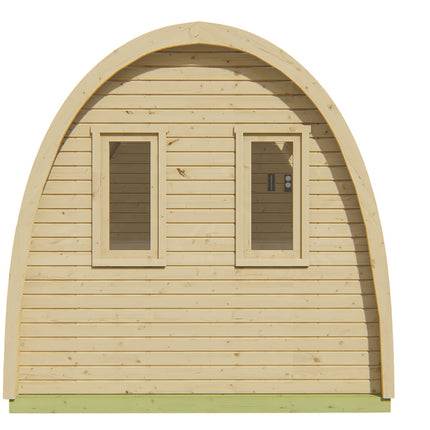 Tuindeco Sauna POD Tolva 480 cm | 38 mm | onbehandeld