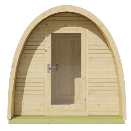 Tuindeco Sauna POD Tolva 480 cm | 38 mm | onbehandeld
