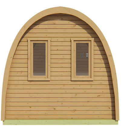 Tuindeco Sauna POD Tolva 480 cm | 42 mm | Thermowood