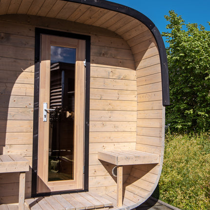Tuindeco Sauna cube Rovaniemi 390 cm | 38 mm | onbehandeld