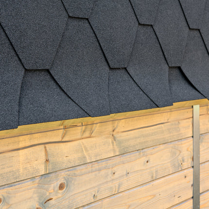 Tuindeco Sauna cube Rovaniemi 390 cm | 38 mm | onbehandeld