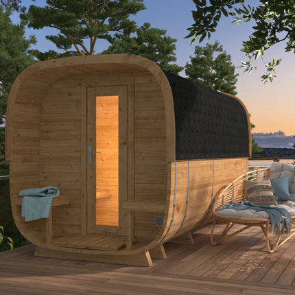 Tuindeco Sauna cube Rovaniemi 390 cm | 42 mm | Thermowood