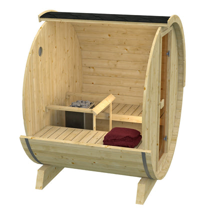 Tuindeco Saunabarrel | Ø205 x 160 cm | 38 mm | onbehandeld vuren