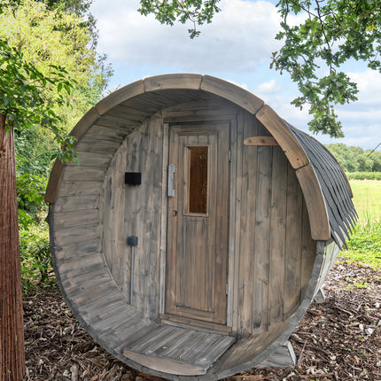 Tuindeco Saunabarrel | Ø205 x 250 cm | 38 mm | onbehandeld vuren
