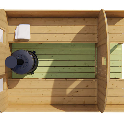 Tuindeco Saunabarrel | Ø205 x 250 cm | 42 mm | Thermowood