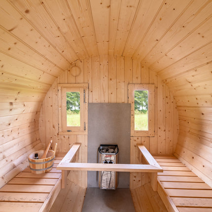 Tuindeco Saunabarrel | Ø205 x 250 cm | 42 mm | Thermowood