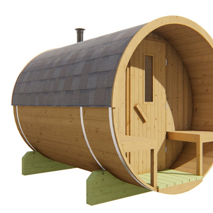 Tuindeco Saunabarrel | Ø205 x 250 cm | 42 mm | Thermowood