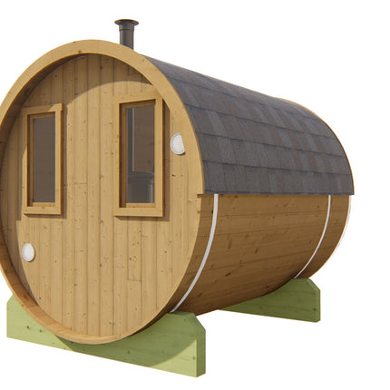 Tuindeco Saunabarrel | Ø205 x 250 cm | 42 mm | Thermowood