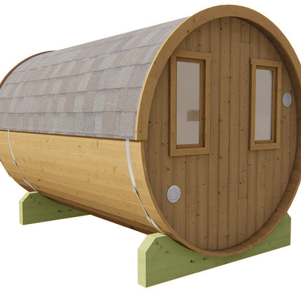 Tuindeco Saunabarrel | Ø205 x 300 cm | 42 mm | Thermowood