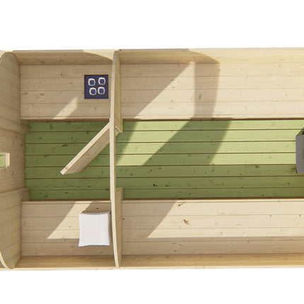 Tuindeco Saunabarrel | Ø205 x 400 cm | 38 mm | onbehandeld vuren