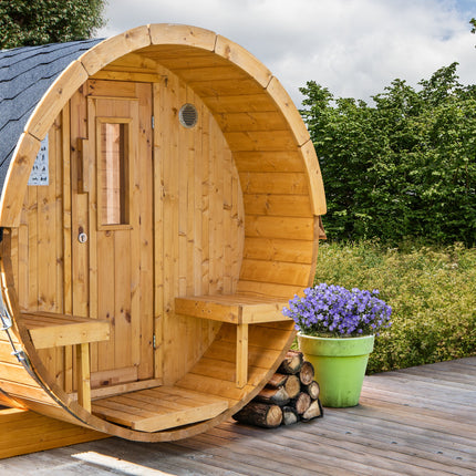 Tuindeco Saunabarrel | Ø205 x 400 cm | 42 mm | Thermowood