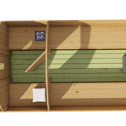 Tuindeco Saunabarrel | Ø205 x 400 cm | 42 mm | Thermowood