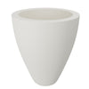 Polyester plantenbak Ø 68x80 cm -Zuiver Wit (RAL 9010)