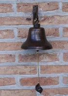 Bronzen beeld Grote bel 40x14x16cm