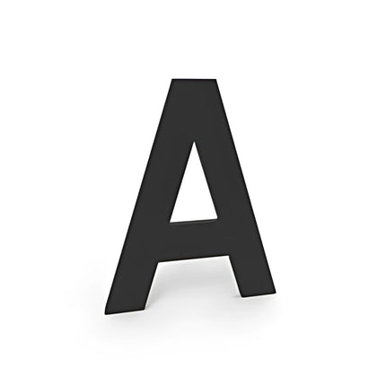 Zwarte Zelfklevende Huisnummers - 10 cm Hoog