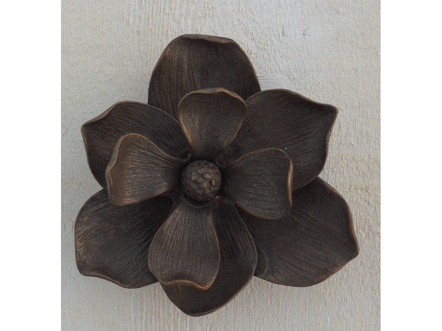 Bronzen beeld Deurklopper bloem 13x5x13cm - Doika - Bronzen beeld - Doika - 5410807003022 - DR0302BR-B