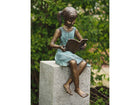 Bronzen beeld Meisje met boek 64x30x29cm - Doika - Bronzen beeld - Doika - 5410807015711 - AN1571BRW-V