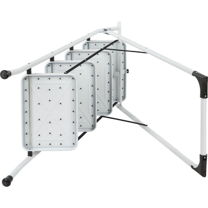 Escalo Trapladder Big Step 4 Brede Tr. - Wit - Doika - Ladders en Stellingen - Escalo - 5414045982149 - L214
