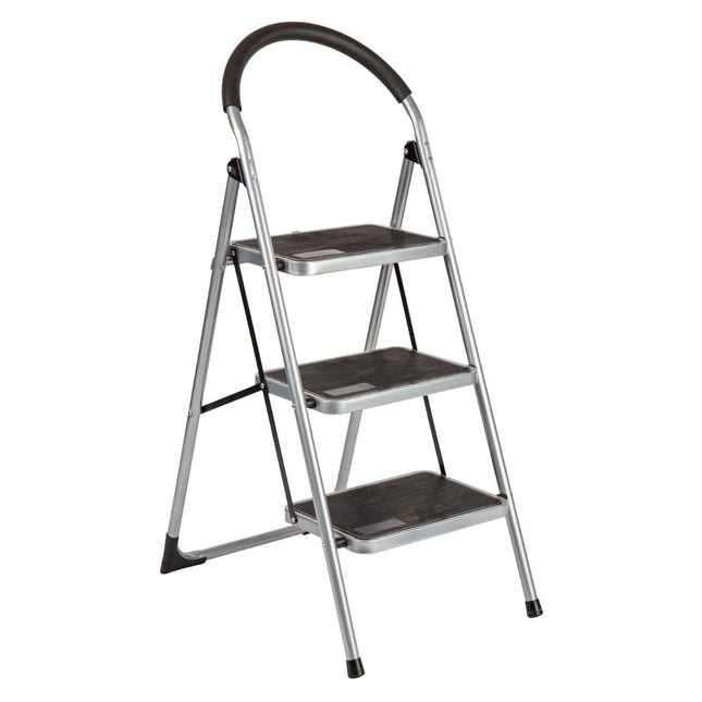 Escalo Trapladder Staal King 3 Brede Treden - Doika - Ladders en Stellingen - Escalo - 5414045020643 - L243